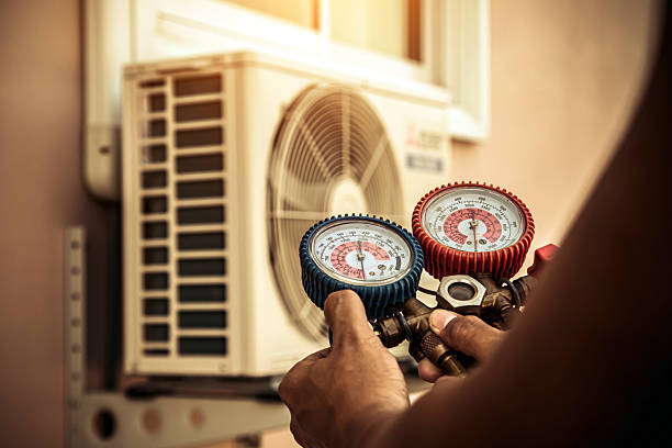 Professional Heat Pump Repair technician working in Rochester, NY